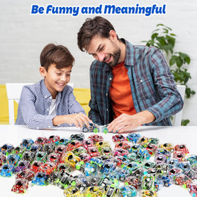 Goldge 100 mini pull-back cars stocking stuffers and goodie bags
