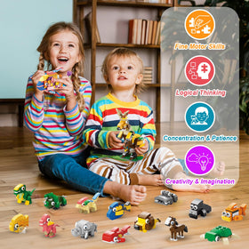Goldge forest animals kit supports fine motor skills and storytelling.