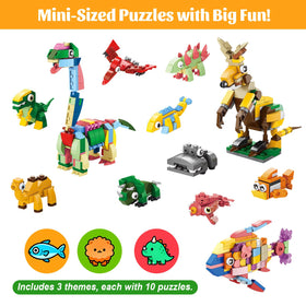 Goldge sea-life build set promotes cooperative, screen-free play.