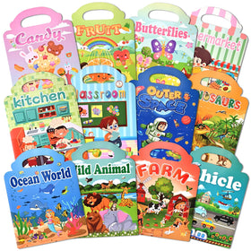 Goldge Animals sticker book offers vibrant 3D stickers for imaginative play.