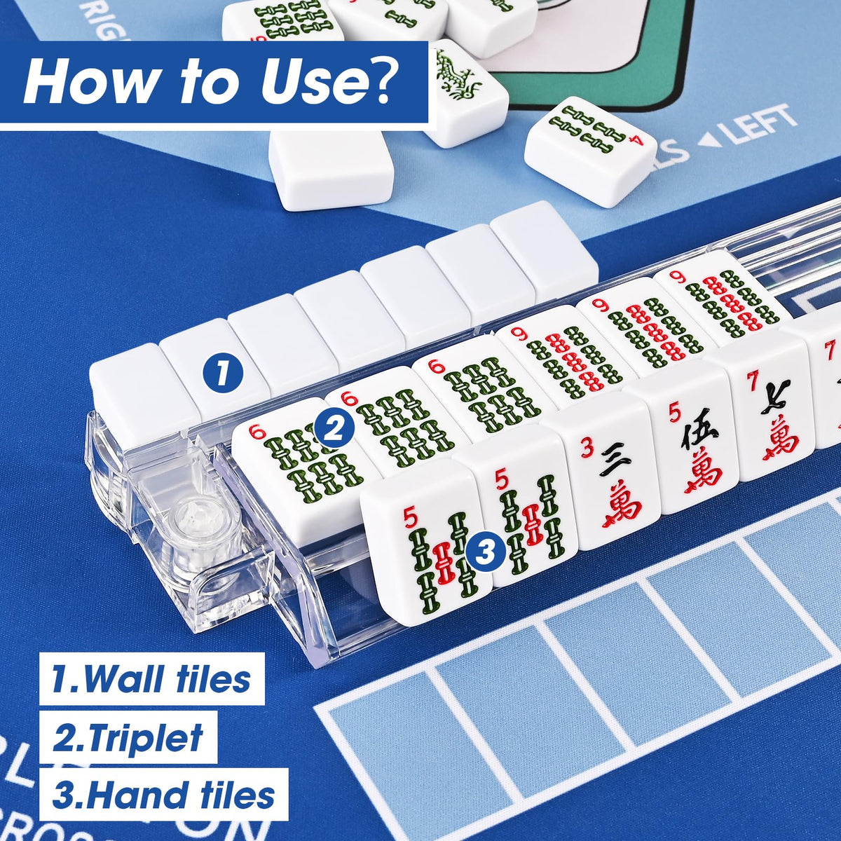 Goldge all-in-one track design keeps tiles aligned during play.