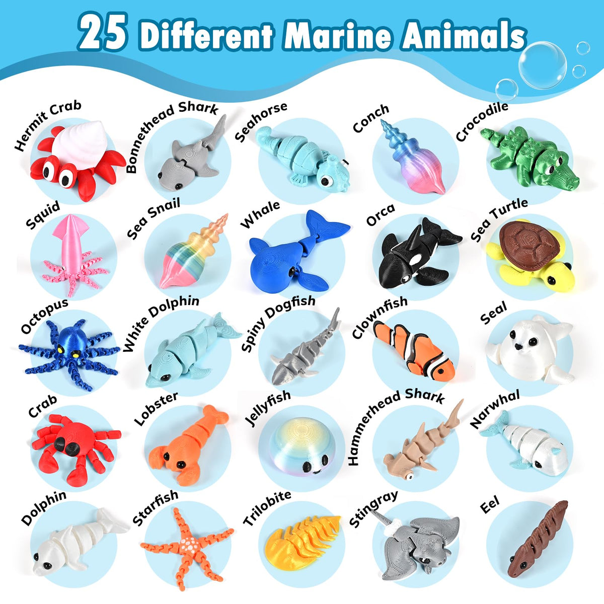 Goldge 3D Seahorse offers textured surfaces for sensory exploration and steady hands.