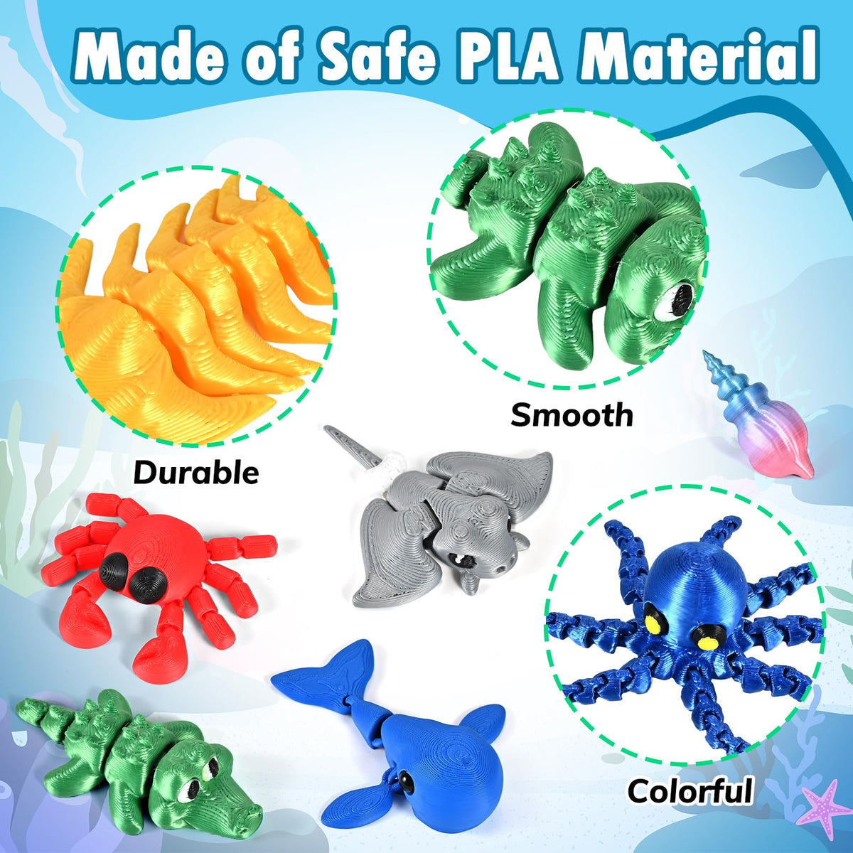Goldge 3D Trilobite brings ancient marine texture for curiosity-driven discovery.