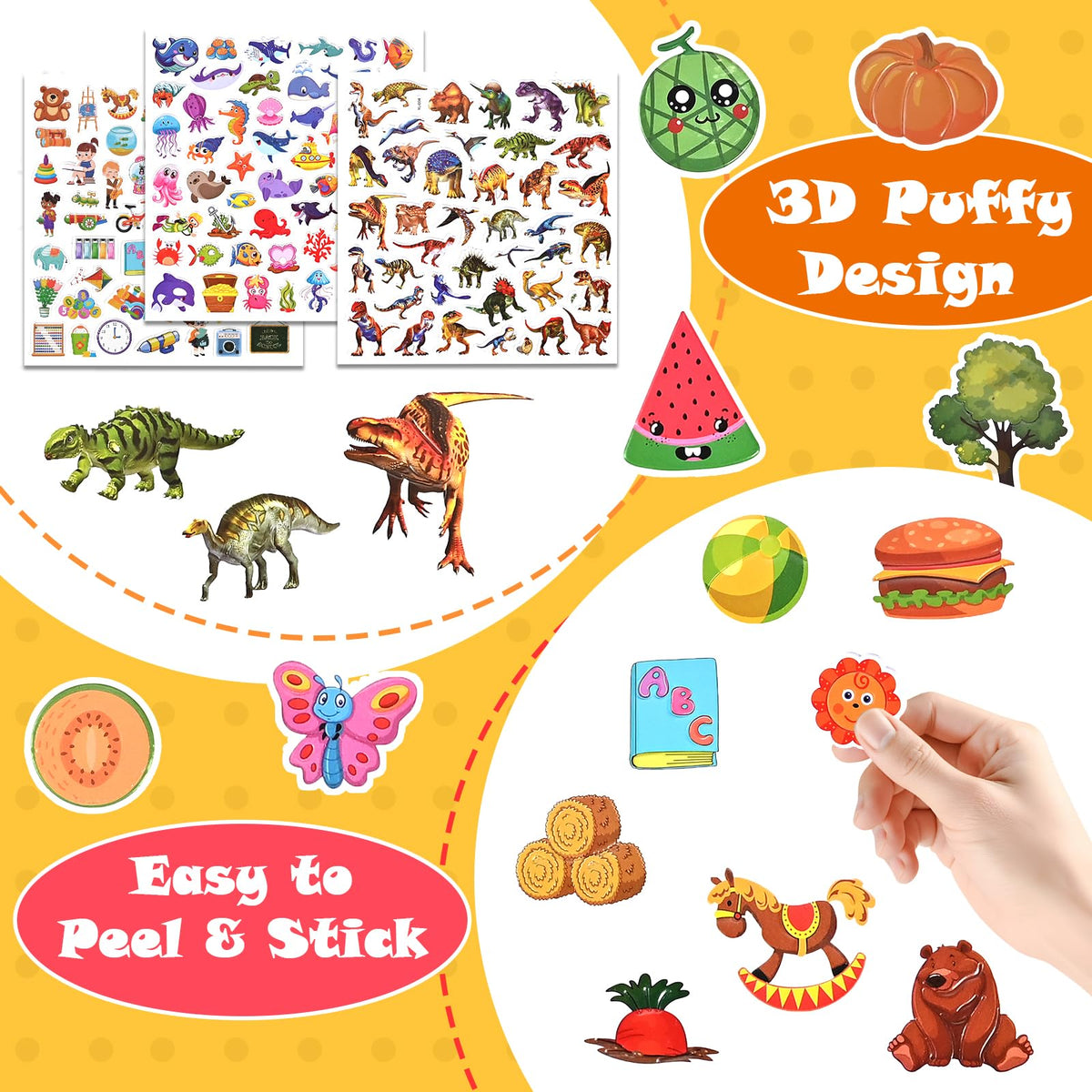 Goldge Space sticker book sparks curiosity with galaxy-themed 3D stickers.