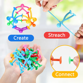 GOLDGE travel-friendly suction toy is easy to pack for flights and car trips.