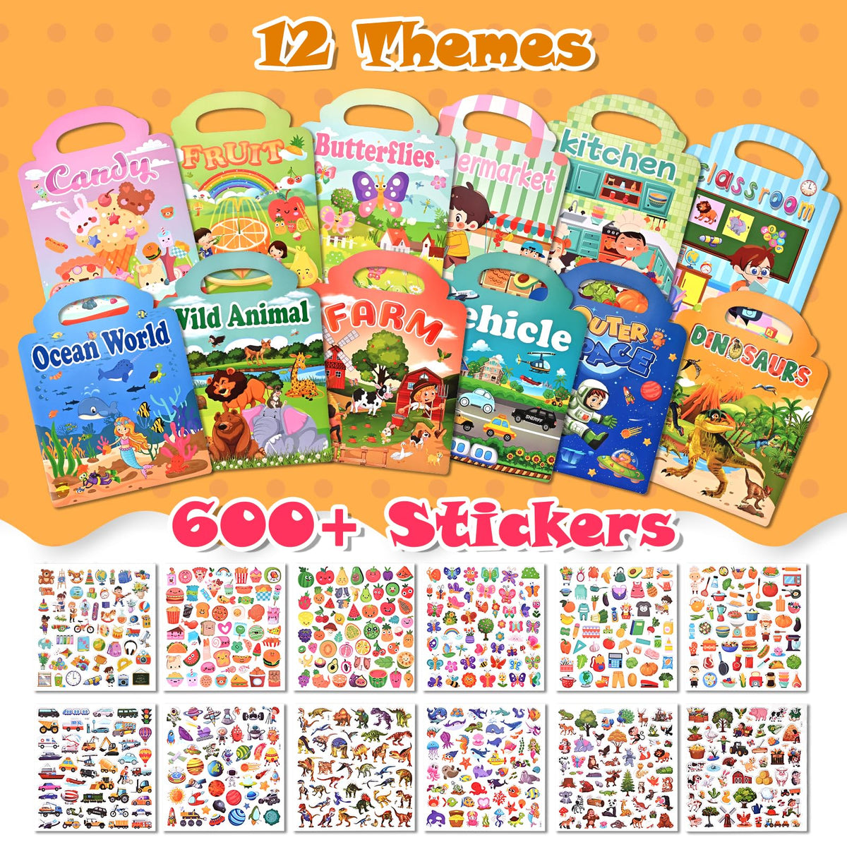 Goldge Vehicles sticker book delivers fast, color-filled car and truck stickers for busy playtime.
