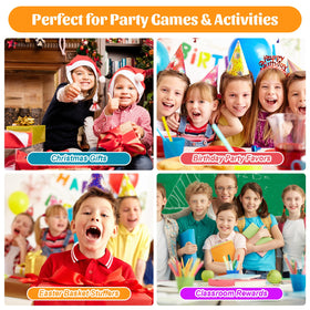 Goldge versatile party favors for parties, classrooms, and travel activities.