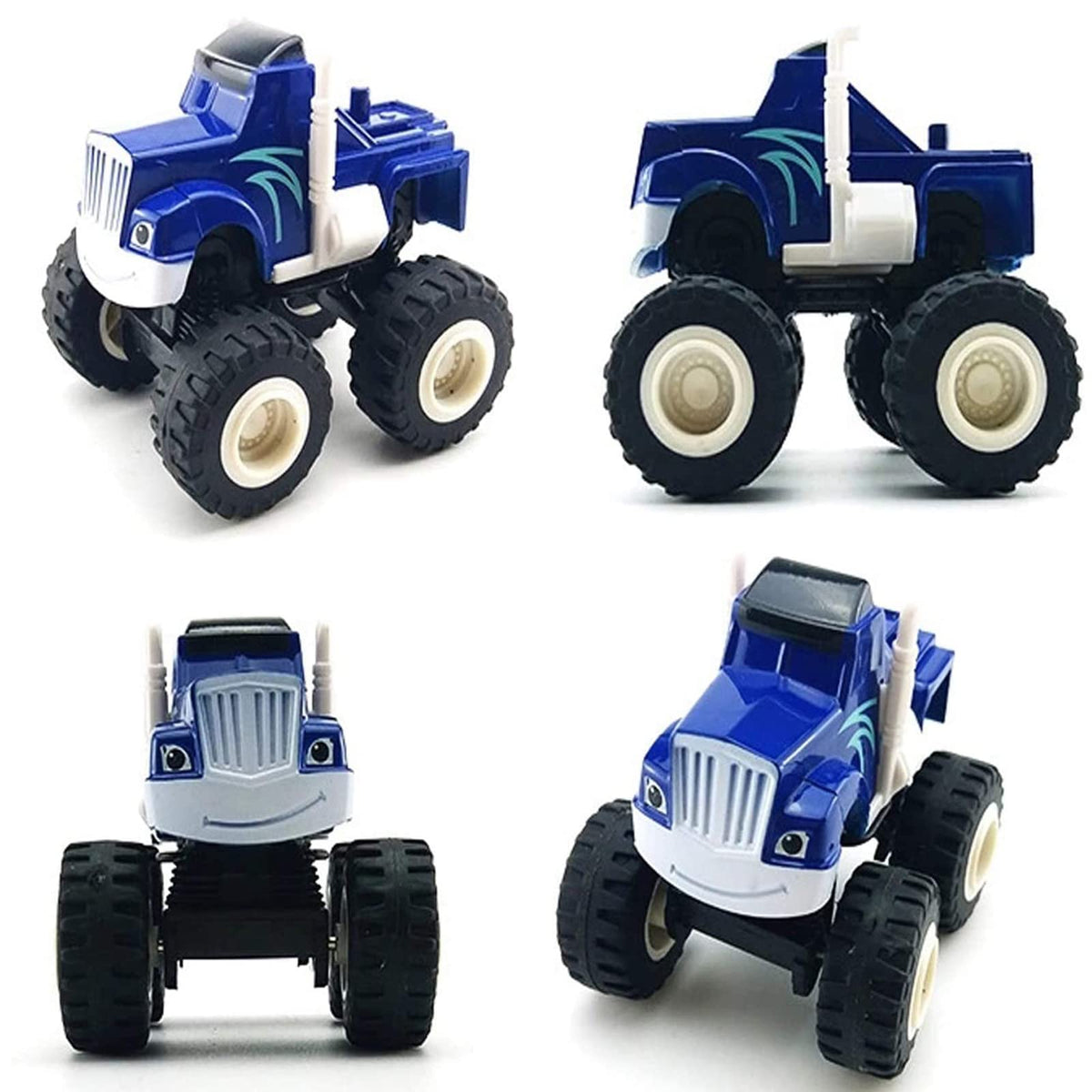 GOLDINPOT monster trucks drop-resistant construction withstands little drops and tumbles.