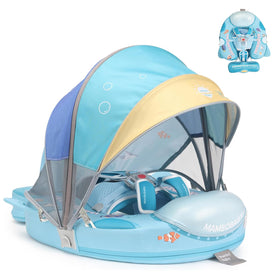 Goldleaf Mambobaby Float canopy provides UPF 50+ sun protection for infants