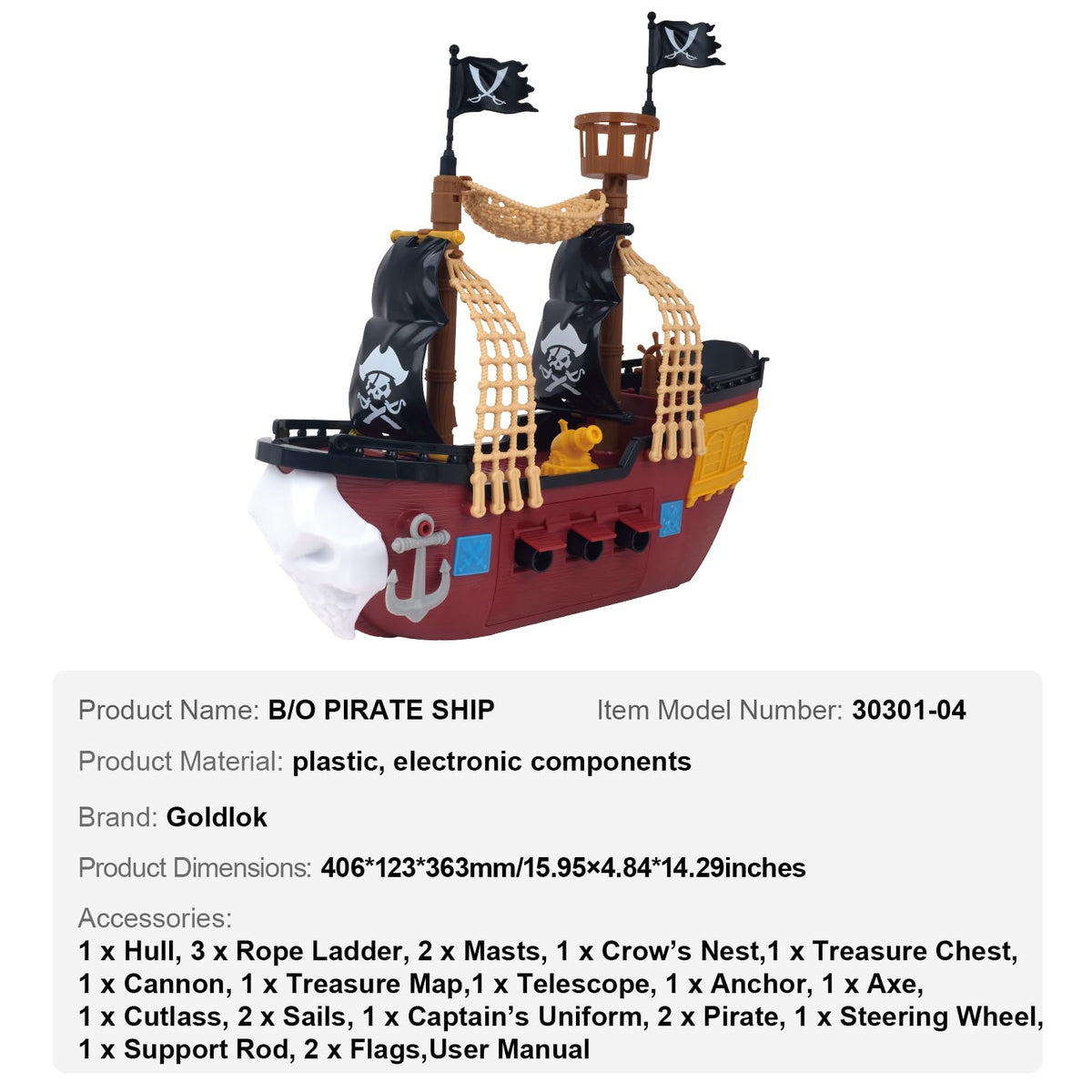 Goldlok durable materials image demonstrates sturdy construction for rough-and-tumble play.