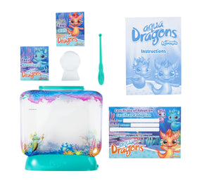 Goliath Animagic Aqua Dragons feeding scene for growth