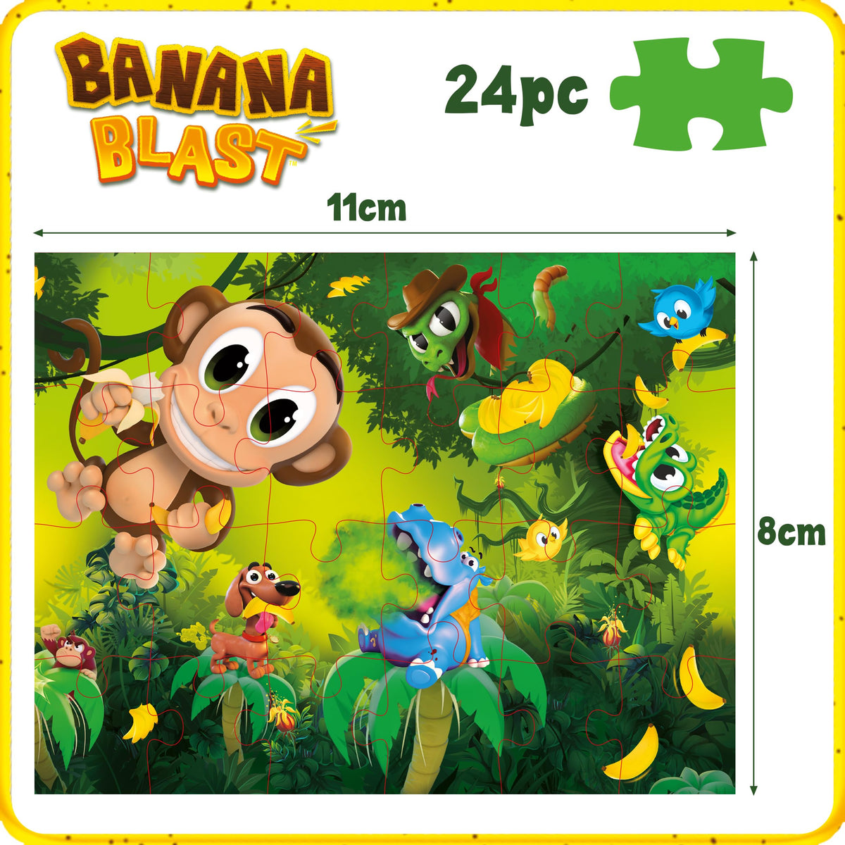 Goliath Banana Blast encourages safe, screen-free entertainment during family time.