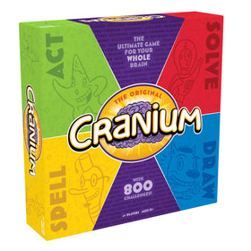 Goliath Cranium Classic Cranium Clay and sand timer support creative tasks