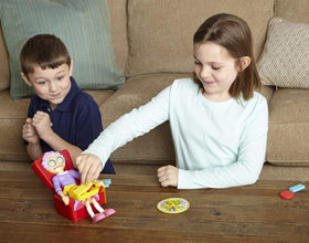 Goliath Greedy Granny game play setup, two to four players enjoying fast rounds.