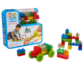 Goliath Jelly Blox Vrroom! Truck wheel housings with safe, smooth edges.