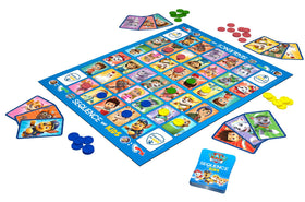 Goliath Paw Patrol Sequence chips in four colors help players track moves clearly.