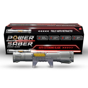 Goliath Power Saber auto-extend red blade ready for epic battles.