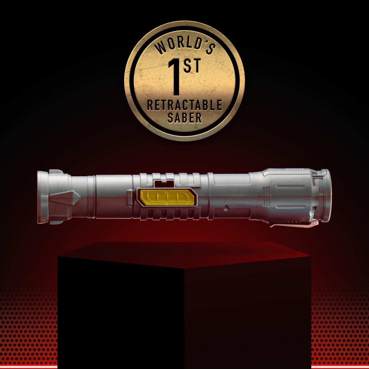 Goliath Power Saber extends to 35 inches for dramatic display.