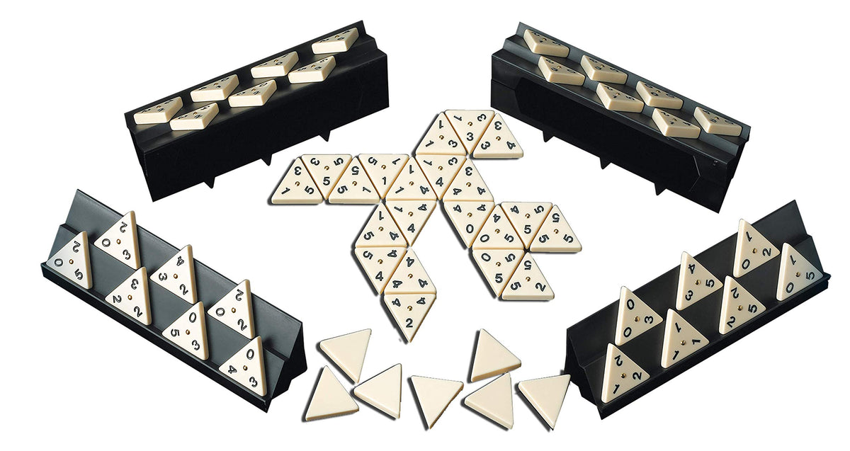 Goliath Pressman Tri-Ominos bridges and hexagons bonuses shown in gameplay