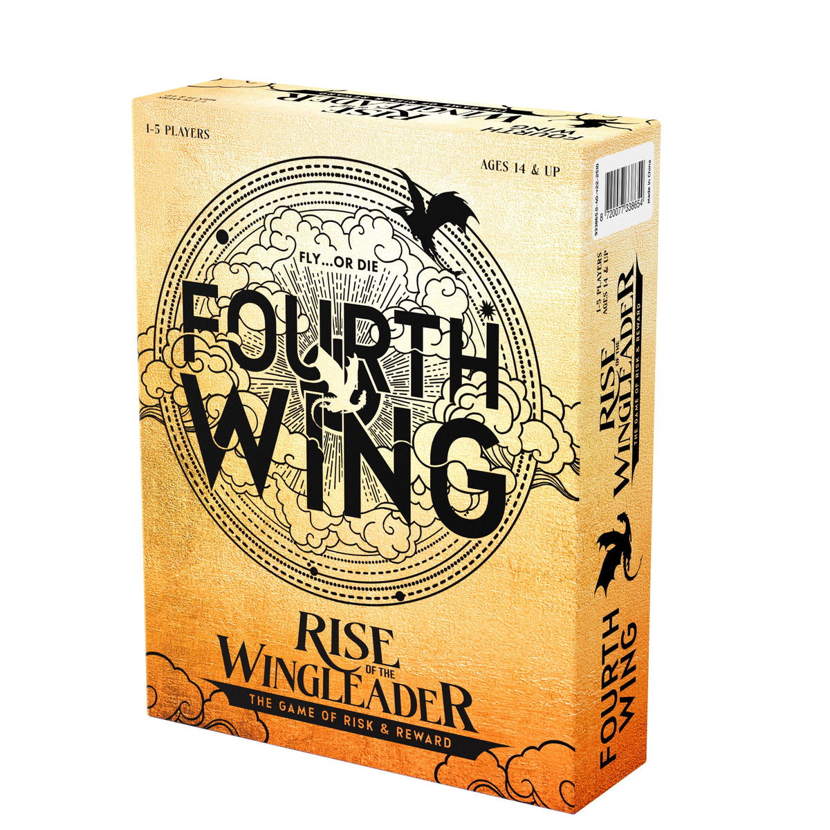 Goliath Rise of the Wingleader game board and tokens invite immersive fantasy play.