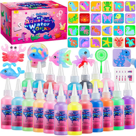 Golinkid Magic Water Elf Kit bottles showing 70ml containers for colorful play.