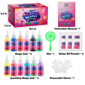 Golinkid Vibrant and soft-bouncy water pets delight with shimmering textures.