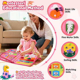 GOLIYEAN soft felt board emphasizes safe, durable play for toddlers.