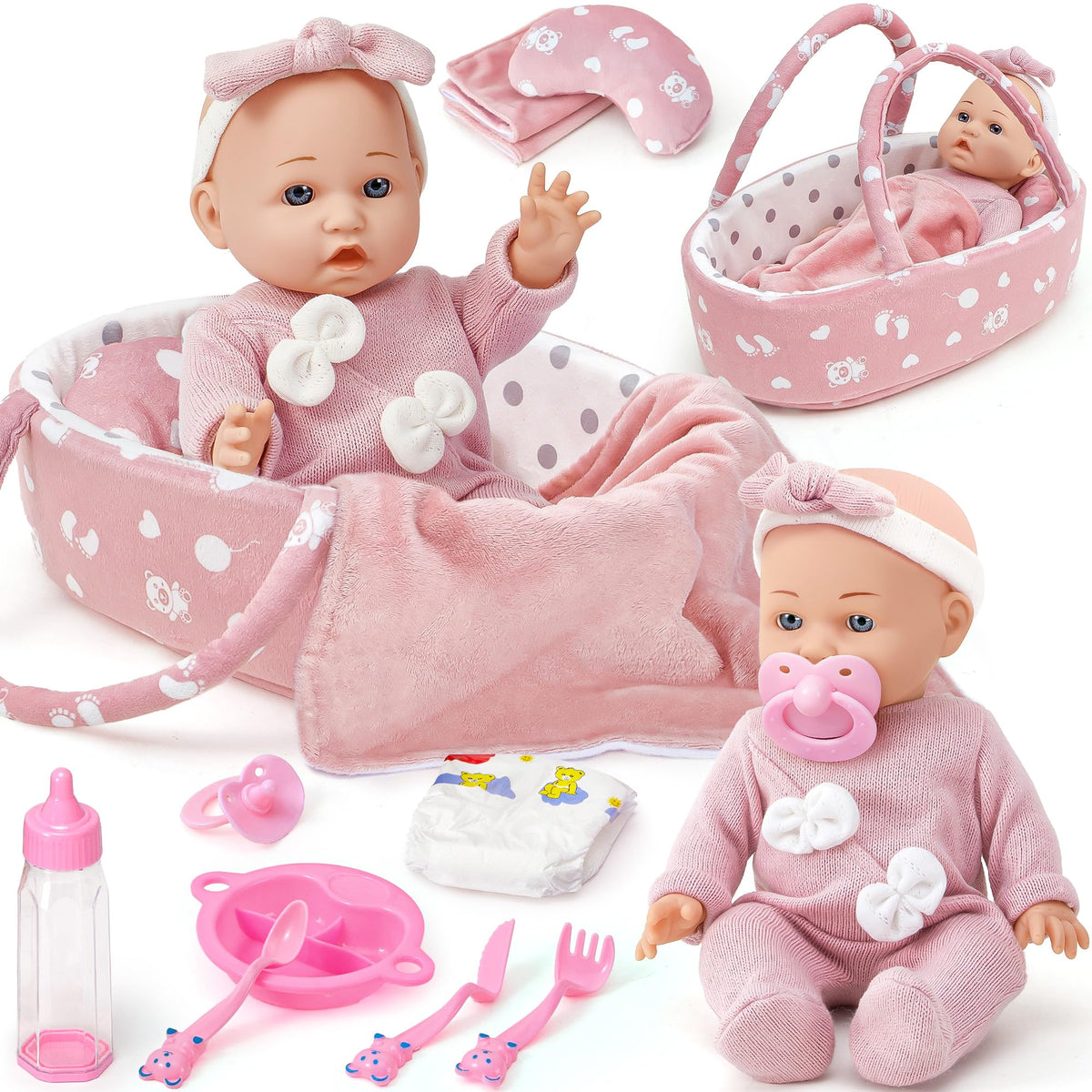 Golray 12-inch soft baby doll ideal for cuddling and imaginative play
