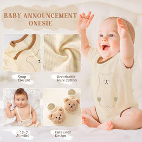 Golray cotton bodysuit offers breathable comfort for newborns.