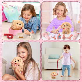 Golray shower gel and accessories for bath-time pretend play.