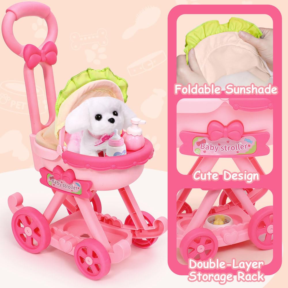 Golray care-goods set supports nurturing pretend play.