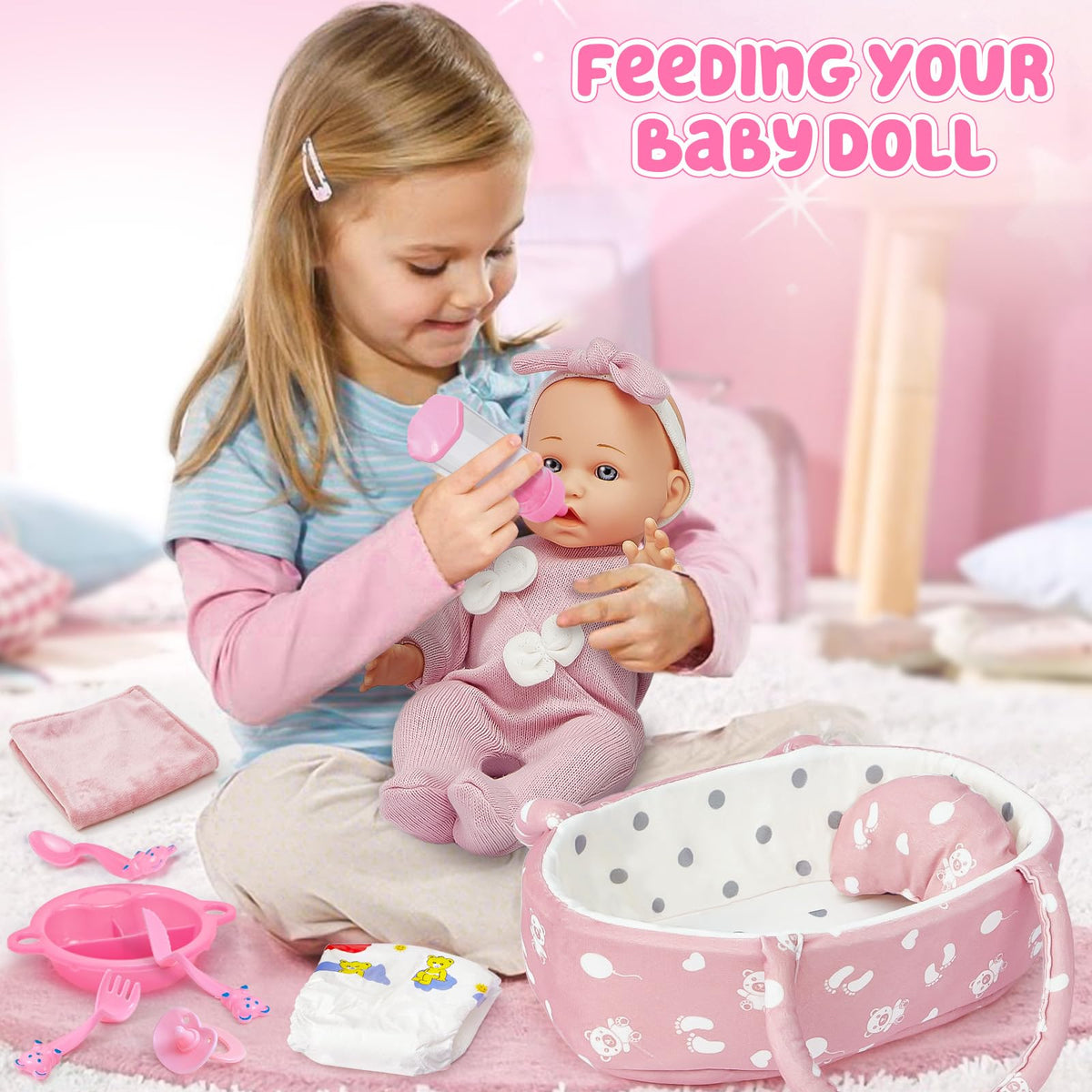 Golray doll nipple complements realistic caregiving scenarios