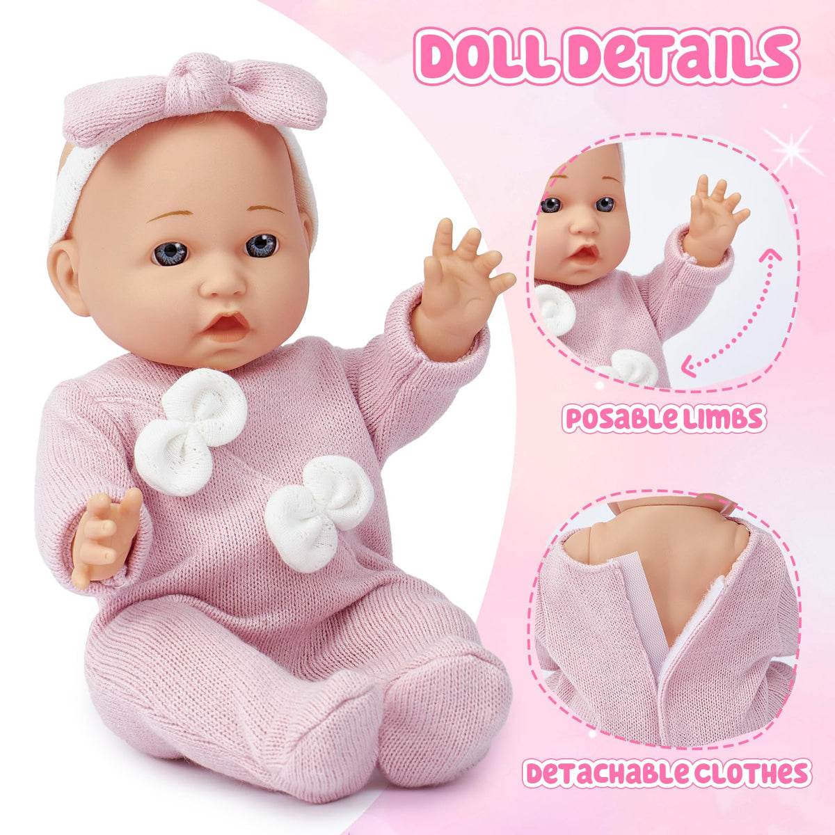 Golray doll pillow and quilt create cozy bedtime scenes
