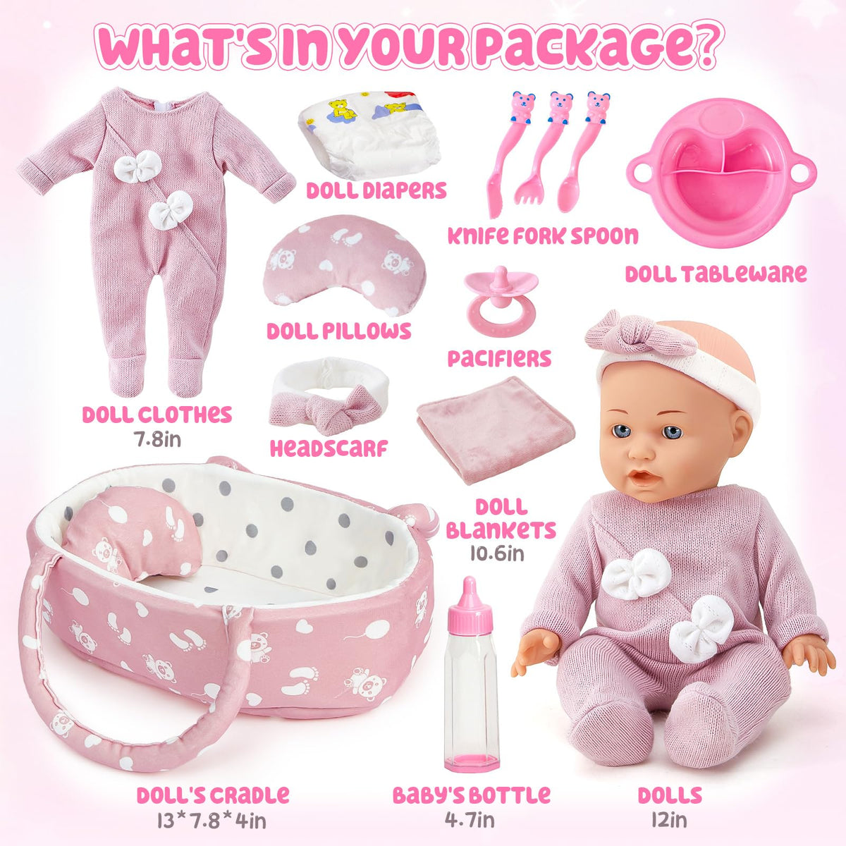 Golray doll tableware set improves mealtime role-play adventures