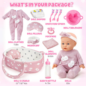 Golray doll tableware set improves mealtime role-play adventures
