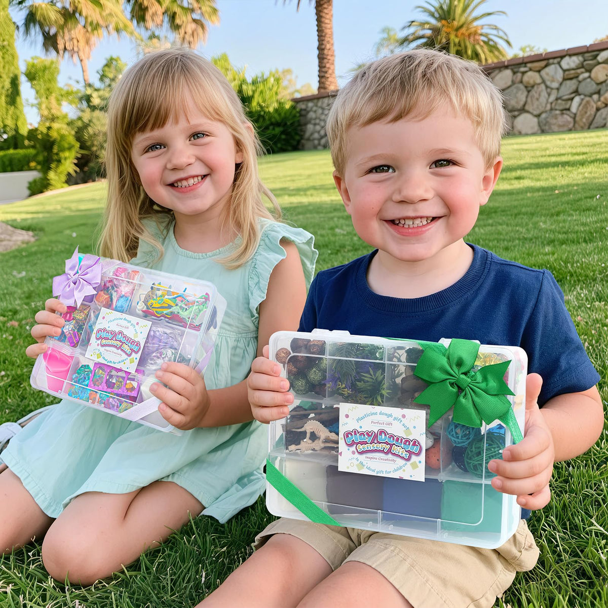 Golray Mermaid Sensory Dough Kit – dough stays soft and refreshable with water