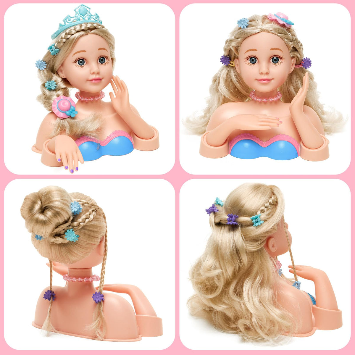 Golray headband, mirror, and accessories enhance grooming play opportunities