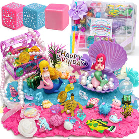 Golray Mermaid Sensory Dough Kit – mermaid figures for imaginative storytelling