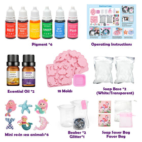 Golray pigments and colors unlock vibrant soap designs for endless experimentation.