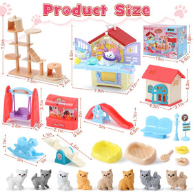 Golray rocking horse adds motion and balance to pretend cat games.