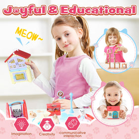 Golray seesaw, slide, and swing playground for active imaginative adventures.