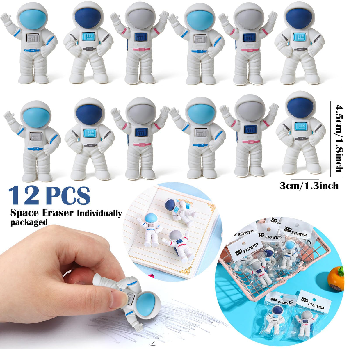 Golray space stress balls 3.75 inch for tactile party fun