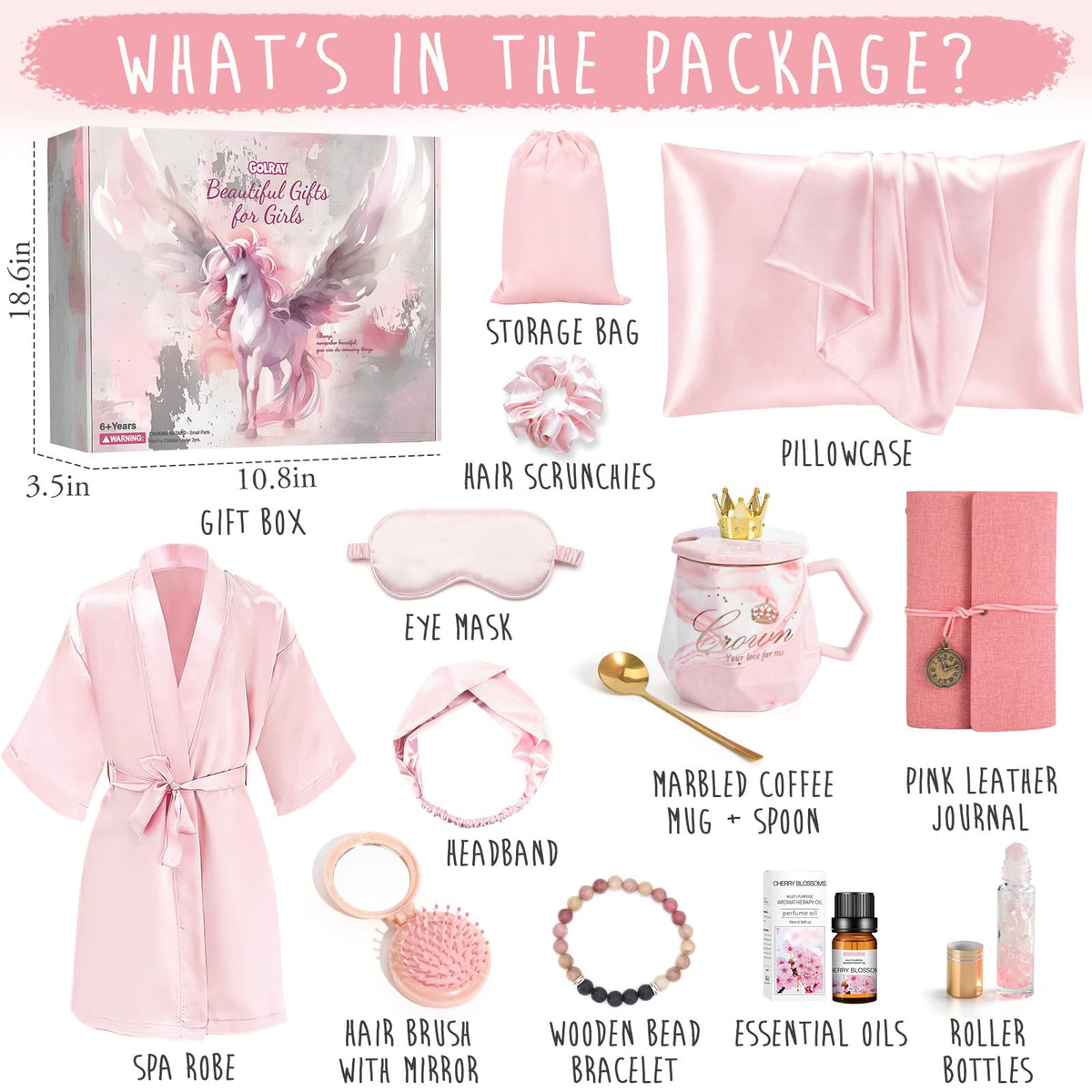 Golray spa robe for teens offers cozy comfort and easy lounging
