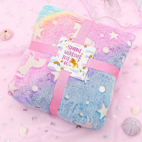Golray unicorn headband completes playful dress-up looks.