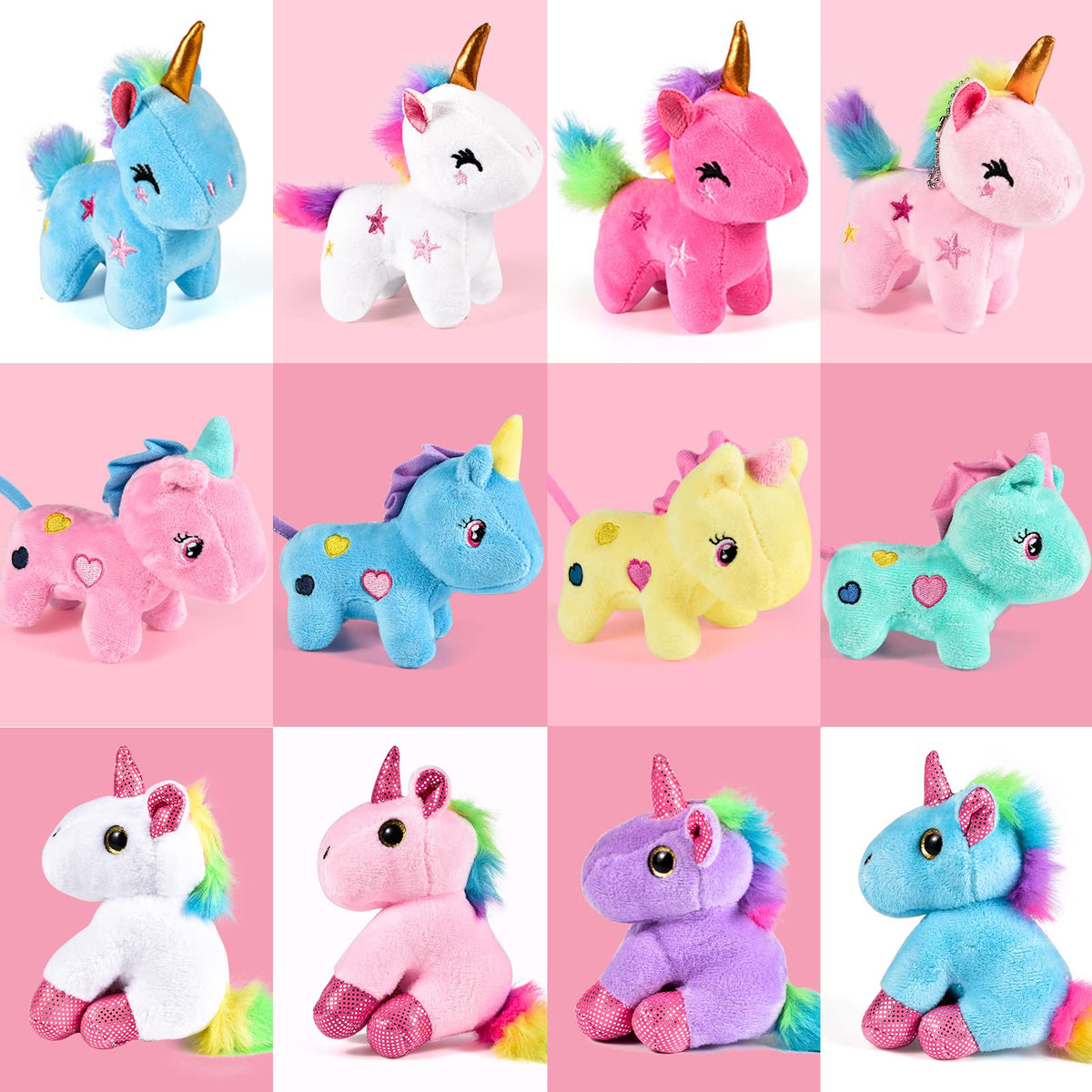 Golray unicorn plush keychain gift packaging ready for gifting