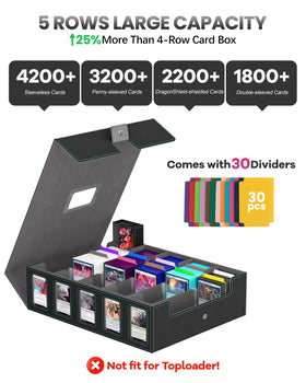 Gomyrod commander display windows highlight rare cards for quick identification