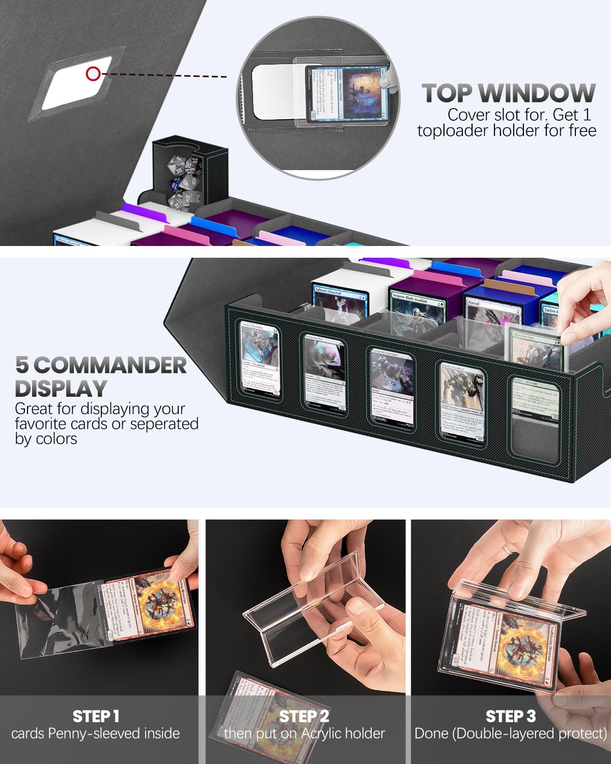 Gomyrod portable handle enables easy transport to game nights