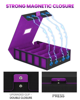 Gomyrod portable handle enables easy carrying to game nights and meetups.