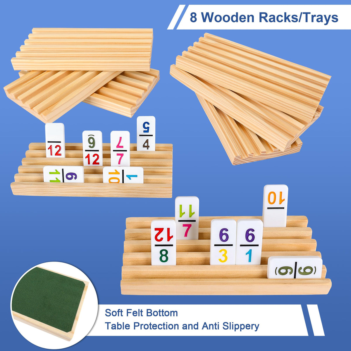 Gonoelec color-number tiles offer clear readability during play.