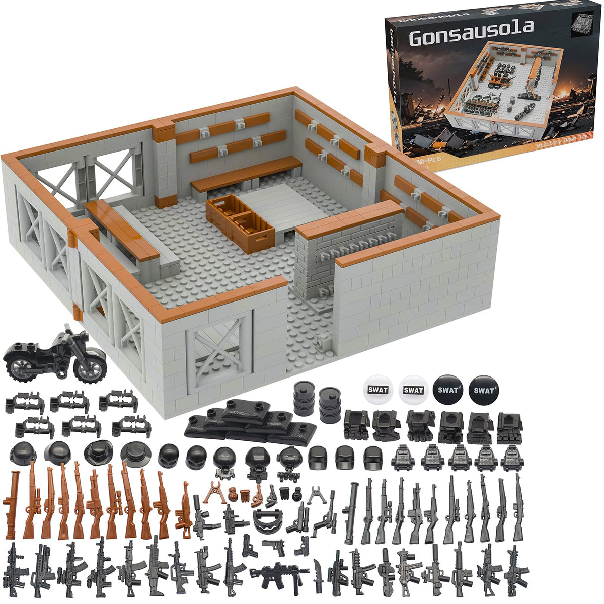 Gonsausola military base guard tower for imaginative play.